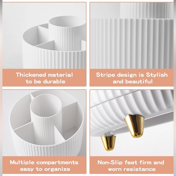 🌸360° Rotate Makeup Brush Holder organizer - Picture 5 of 6